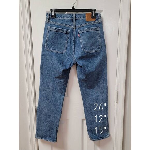Levi's Wedgie Straight Leg Jeans 28 - Picture 3 of 11